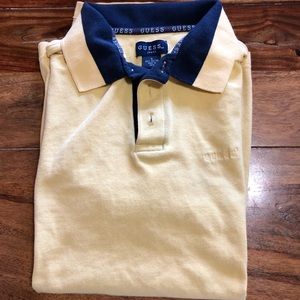 Guess Yellow Polo T-shirt